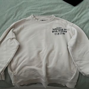 Zara %100 grateful sweatshirt